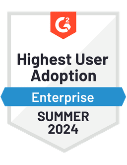 G2 Highest User Adoption — Idea Management, 2024
