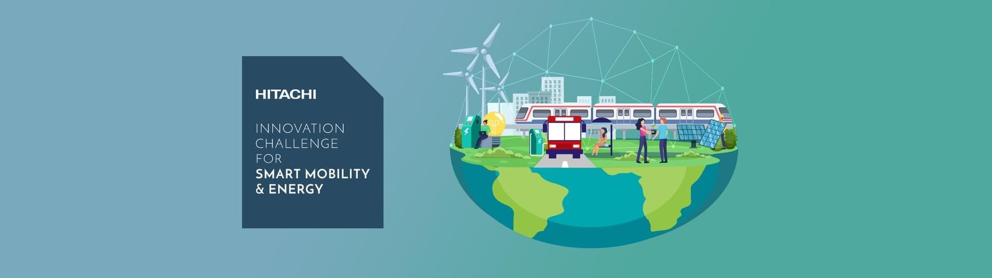 日立製作所 Smart Mobility & Energy プログラムのキービジュアル