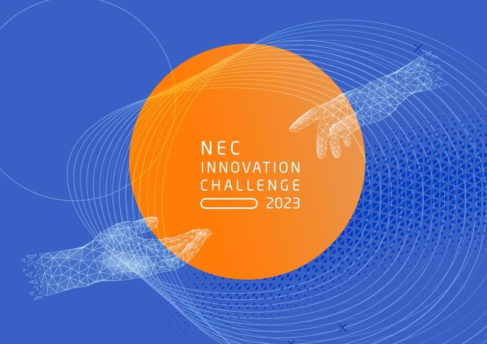 NEC Innovation Challenge 2023 のキービジュアル